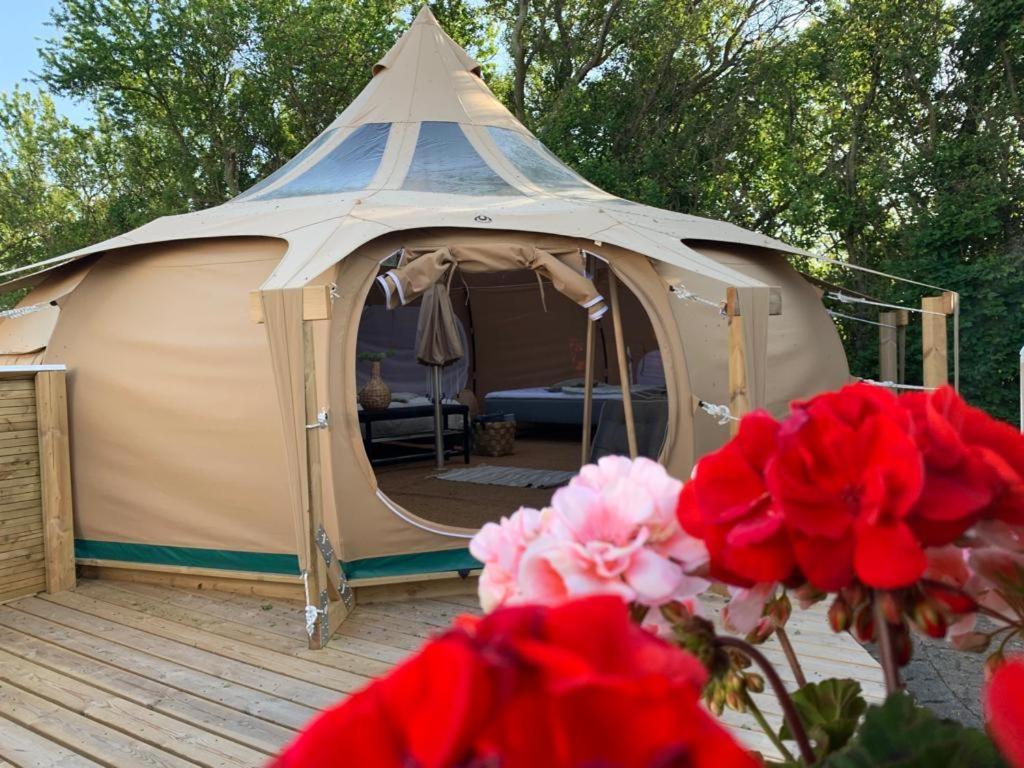 Romantic Luxus Glamping 1 Idestrup Exterior foto