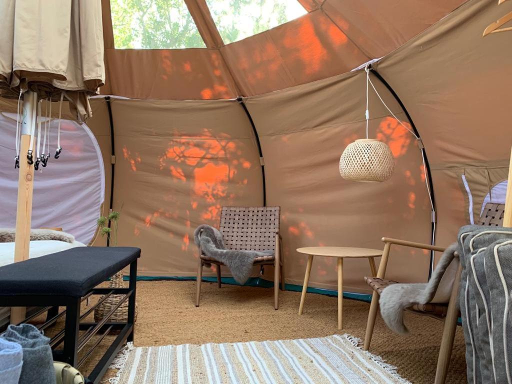 Romantic Luxus Glamping 1 Idestrup Exterior foto