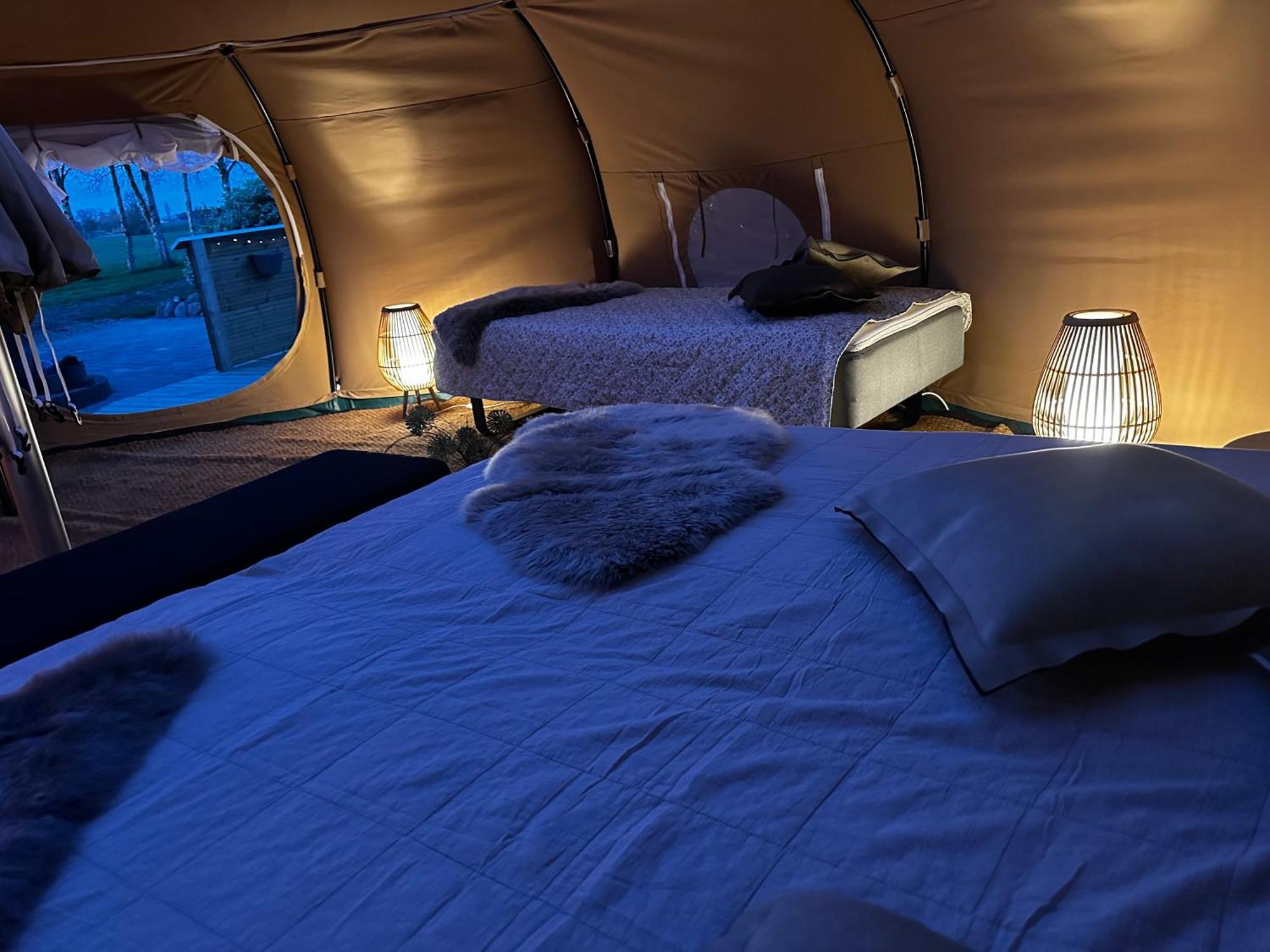 Romantic Luxus Glamping 1 Idestrup Exterior foto